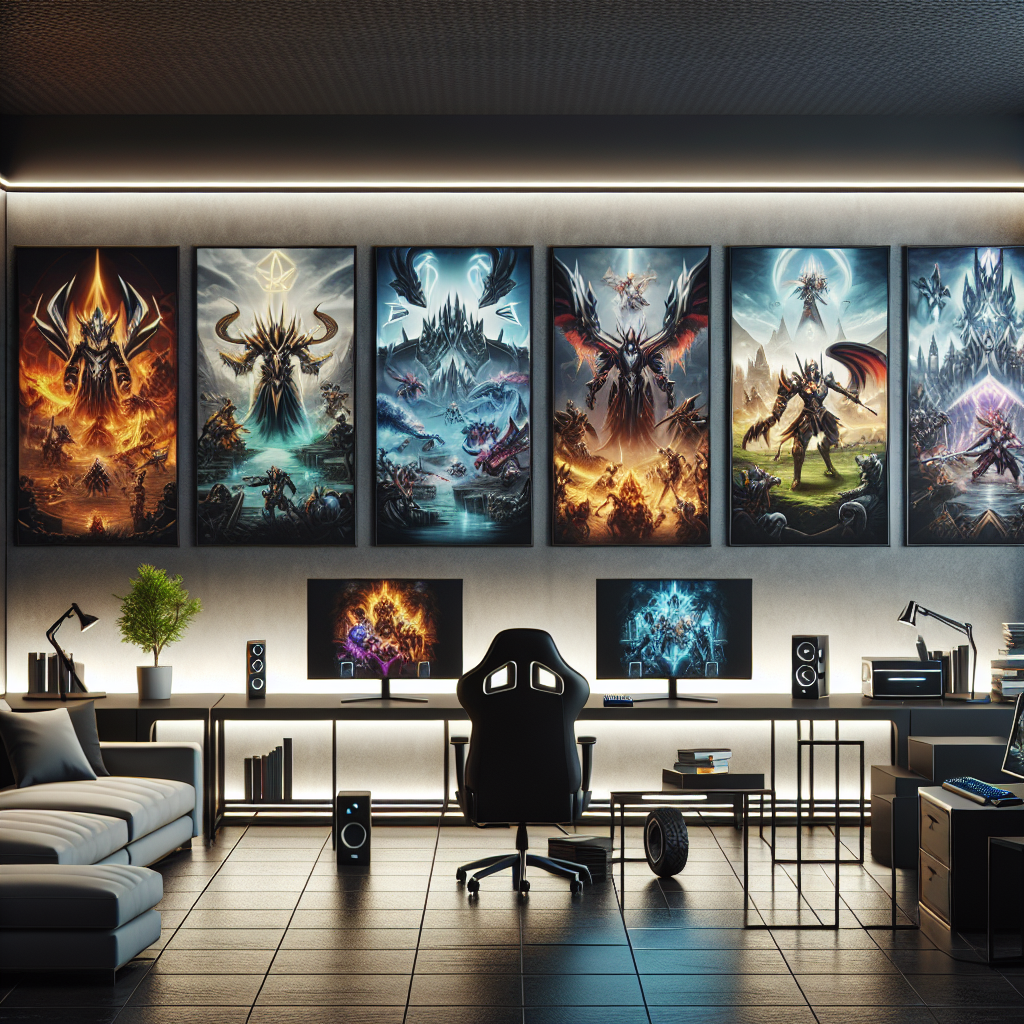 Revamp Your Gaming Space with Stunning Mobile Legends Posters