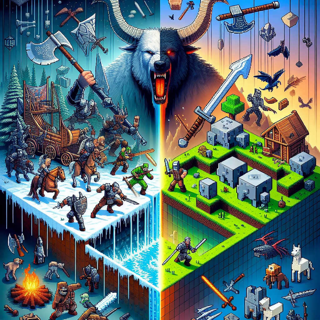 Exploring the Epic Fusion: How Brutal Legend and Minecraft Unite for an Ultimate Gaming Experience